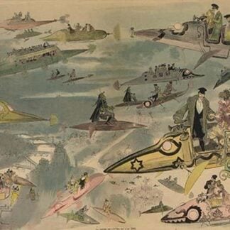 Le Sortie de l'op ra en l'an 2000; Futuristic look at Air Travel in the year 2000 #2