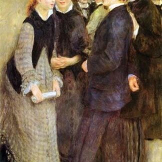 Leaving The Conservatoire by Pierre-Auguste Renoir