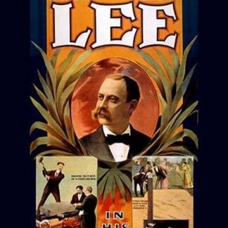 Lee in his wonderful hypnotic performances by U.S. Printing Co