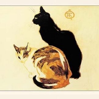 Les Chats by Theophile Alexandre Steinlen