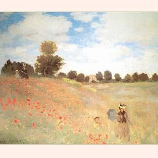 Les Coquelicots by Claude Monet