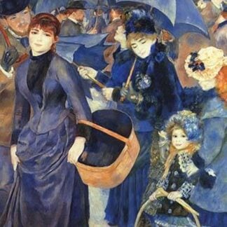 Les Para Pluies by Pierre-Auguste Renoir