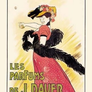 Les Parfumes de J. Daver by Leonetto Cappiello