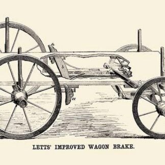 Lett's Improved Wagon Brake by Teneyck