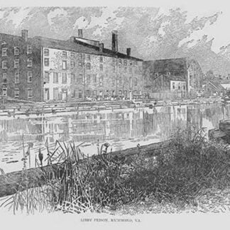 Libby Prison - River View by Frank Leslie