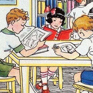 Library Time by Julia Letheld Hahn