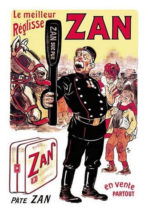 Licorice Candy Advertisement by Eugene Oge