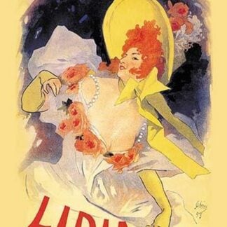 Lidia by Jules Cheret