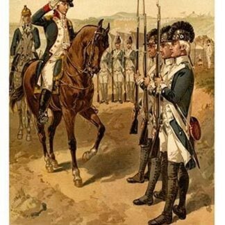Light Infantry - 1782 - Infantry Presents Arms By Henry Alexander Ogden