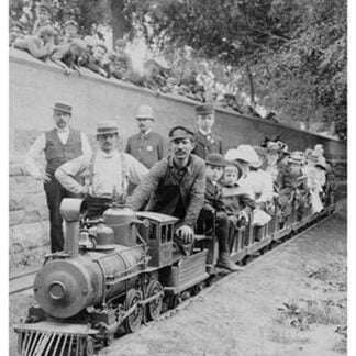 Limited express' - railway in Central Park