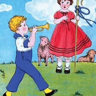 Little Boy Blue and Bo Peep by Queen Holden
