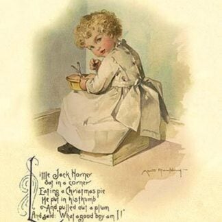 Little Jack Horner by Maud Humphrey