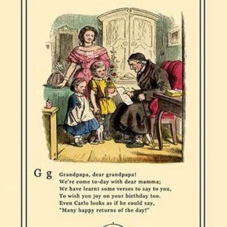 Little Lily's Alphabet: Grandpapa by Oscar Pletsch