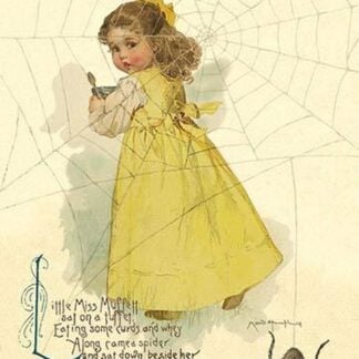 Little Miss Muffett by Maud Humphrey