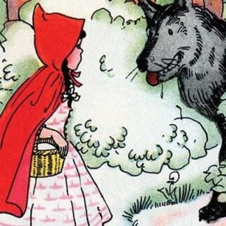 Little Red Riding Hood Meets the Wolf by Julia Letheld Hahn