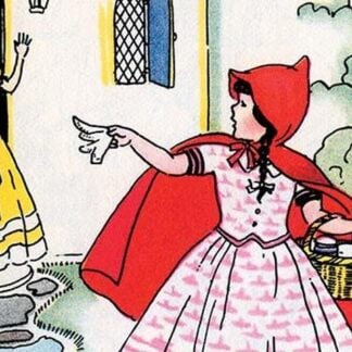 Little Red Riding Hoods Leaves for Grandma's by Julia Letheld Hahn