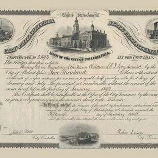 Loan of the City of Philadelphia