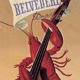 Lobster Musician at the Belvedere Hotel and Casino