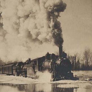 Locomotive in High Water