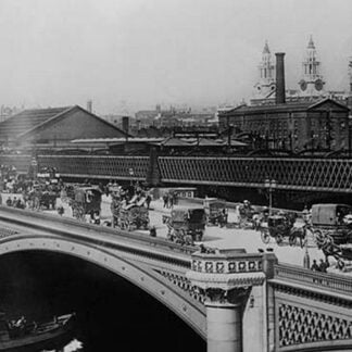 London's Black Friar's Bridge