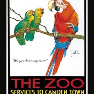 London's Tramways - The Zoo by Lawson Wood