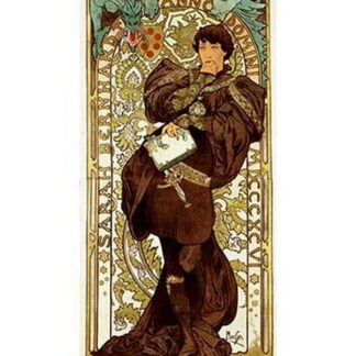 Loranzaccio -theatre Renaissance by Alphonse Mucha