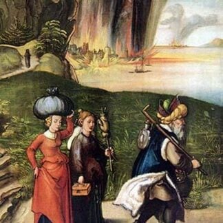 Lot's escape by Albrecht Durer
