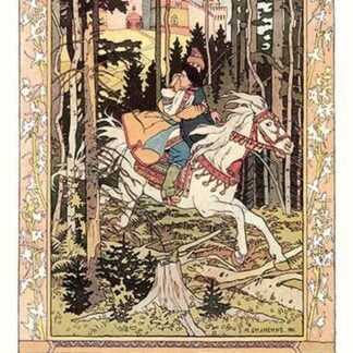 Lovers Riding by Ivan Bilibin