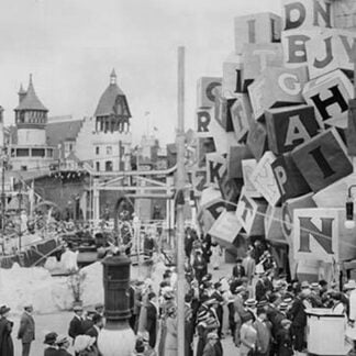Luna Park Amusements on Coney Island open with the Steeplechase