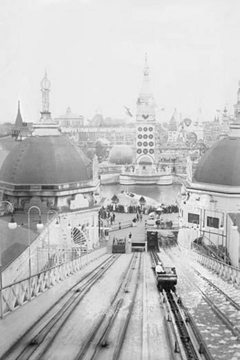 Luna Park funicular at Coney Island