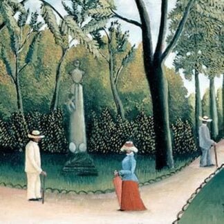 Luxembourg Gardens - Monument to Chopin by Henri Rousseau #2