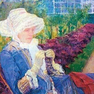 Lydia in the Garden of Marly by Mary Cassatt