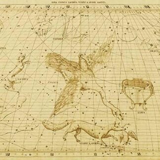 Lyra Cygnus Lacerta Vulpec & Anser Sagitta by Sir John Flamsteed