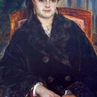 Madame Edouard Bernier (nee Marie-Octavie-Stephanie Laurens) by Pierre-Auguste Renoir
