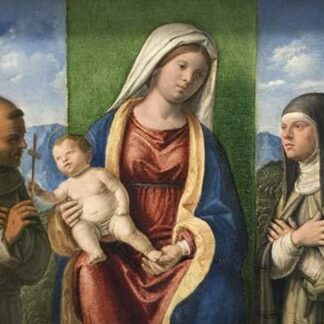 Madonna & Child with Francis & Clare by Gionanni Cima