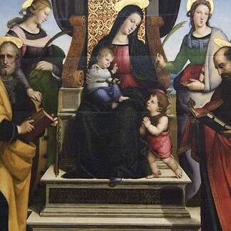 Madonna and Child Enthroned with Saints