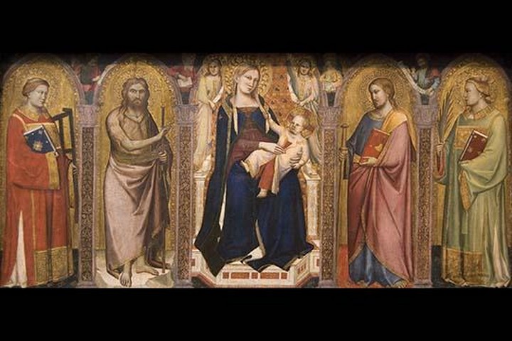 Madonna and Child Enthroned with Saints