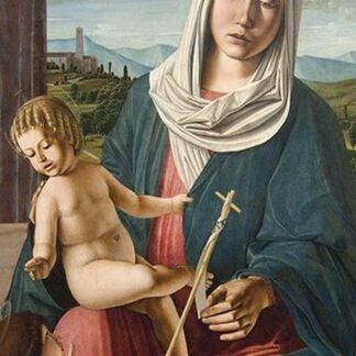 Madonna and Child with the Infant Saint John the Baptist by Michele da Verona