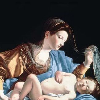Madonna with Sleeping Christ Child by Artemisia Gentileschi