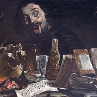 Magic Scene with Self Portrait by Pieter Van Laer
