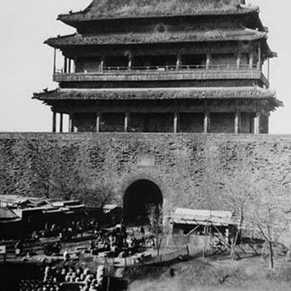 Main Gate of Peking China During Boxer Rebellion