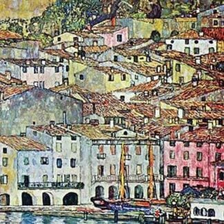 Malcesine on Lake Garda by Gustav Klimt