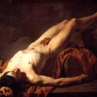 Male Nude; Hector by Jacques-Louis David