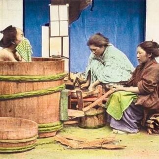 Man Having a Bath by Suzuki