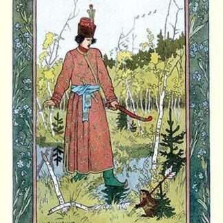 Man and Frog by Ivan Bilibin