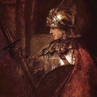 Man with arms (Alexander the Great) by Rembrandt Van Rijn