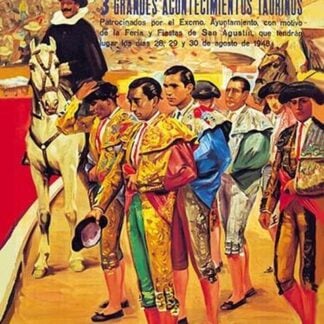 Manolete Cartel de Primer Anniversario de su Muerte by Sofu Unknown