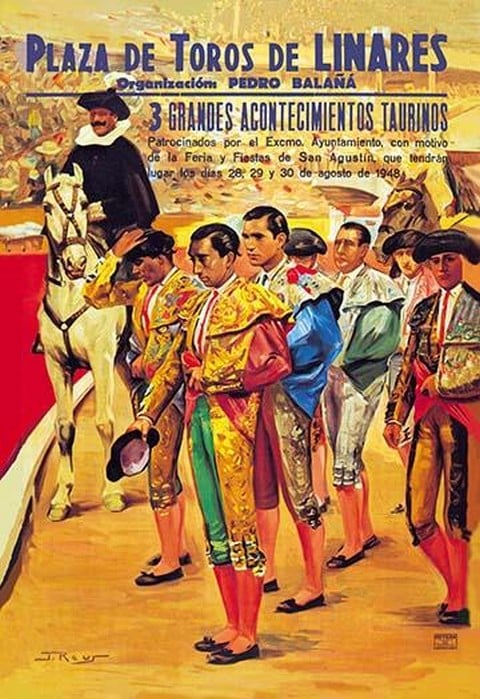 Manolete Cartel de Primer Anniversario de su Muerte by Sofu Unknown