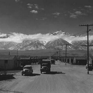 Manzanar street scene