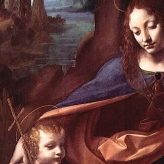 Maria and Christ by Leonardo da Vinci